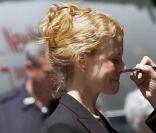 Nicole Kidman sur le tournage de Rabbit Whole, à New-York, hier