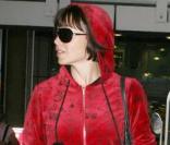 La chanteuse Dannii Minogue arrive à Londres pour X Factor