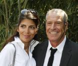 Jean-Claude Darmon et Hoda Roche à Roland Garros le 3 juin 2009