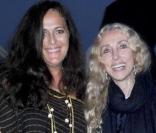 Angela Missoni et Franca Sozzani à la soirée organisée par la famille Missoni en l'honneur de l'artiste Bruce Nauman, hier à la 53ème Biennale de Venise