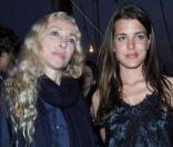 Franca Sozzani (directrice de Vogue, Italie) et Charlotte Casiraghi à la soirée organisée par la famille Missoni en l'honneur de l'artiste Bruce Nauman, hier à la 53ème Biennale de Venise