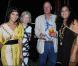 Margherita Missoni, Angela Nauman, Bruce Nauman et Angela Missoni à la soirée organisée par la famille Missoni en l'honneur de l'artiste Bruce Nauman, hier à la 53ème Biennale de Venise