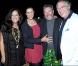 Angela Missoni, Jasmine Starck, Philippe Starck et Bruno Ragazzi à la soirée organisée par la famille Missoni en l'honneur de l'artiste Bruce Nauman, hier à la 53ème Biennale de Venise