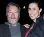 Philippe et Jasmine Starck à la soirée organisée par la famille Missoni en l'honneur de l'artiste Bruce Nauman, hier à la 53ème Biennale de Venise