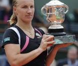 Svetlana  Kuznetsova, vainqueur de la finale Femmes de Roland-Garros 2009  