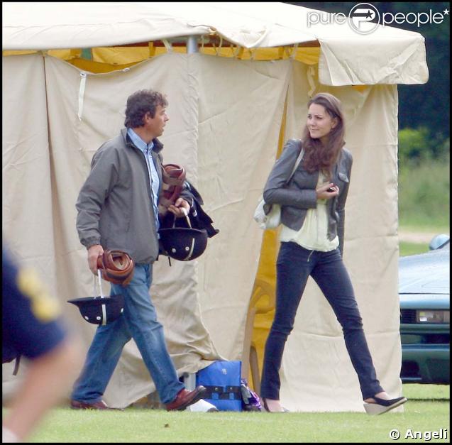 Kate Middleton a encouragé les princes William et Harry lors d'un match de polo de charité