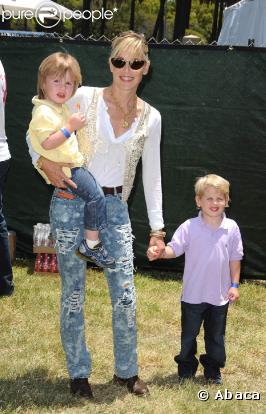 Sharon Stone, lors du 20e Time for Heroes Carnival, à Los Angeles, le 7 juin 2009 !