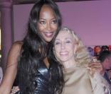 Naomi Campbell et Franca Sozzani, lors de la soirée 