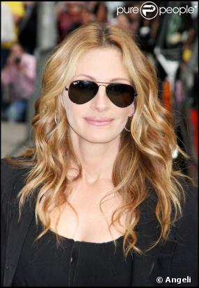 Julia Roberts à son arrivée dans les studios du Late Show de David Letterman le 9 juin 2009 à New York