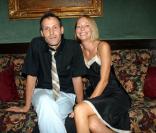 Marlon Richards (le fils de Keith Richards) et sa femme Lucie de la Falaise 