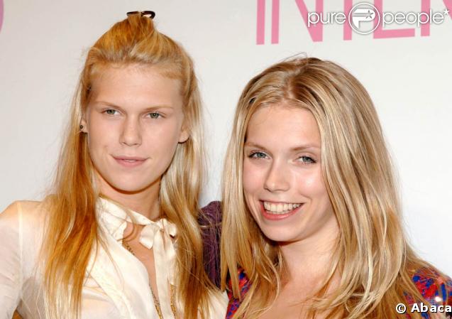 Alexandra et Theodora, les filles de Keith Richards et Patti Hansen 