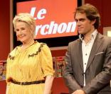 Danièle Gilbert et l'ensemble du casting lors de la générale hier soir de la pièce Presse pipole