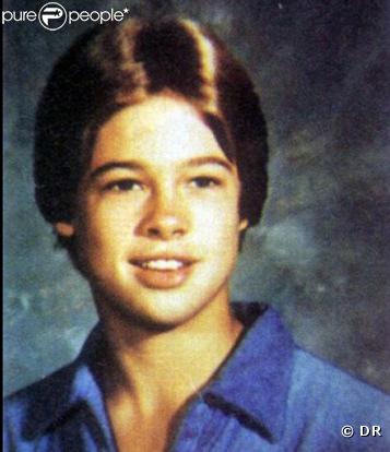 Brad Pitt a finalemen opté pour le brun lors de ses années lycée... A-t-il bien fait ?