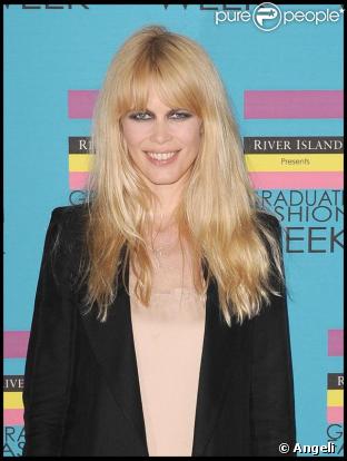 Claudia Schiffer à Londres, le 10 juin 2009