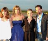 Cecile Cassel, Amanda Sthers, Anne Marivin et Patrick Mille au Festival de Cabourg