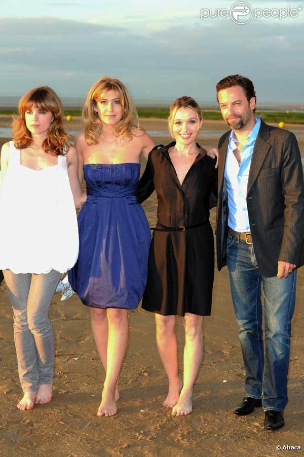 Cecile Cassel, Amanda Sthers, Anne Marivin et Patrick Mille au Festival de Cabourg