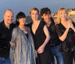  Aurelien Recoing, Melanie Doutey, Julie Gayet, Nicolas Giraud, Marie-Anne Chazel  au Festival de Cabourg