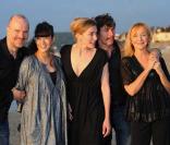 <span class=standardtextnolink>Aurelien Recoing, Melanie Doutey, Julie Gayet, Nicolas Giraud, Marie-Anne Chazel </span>au Festival de Cabourg