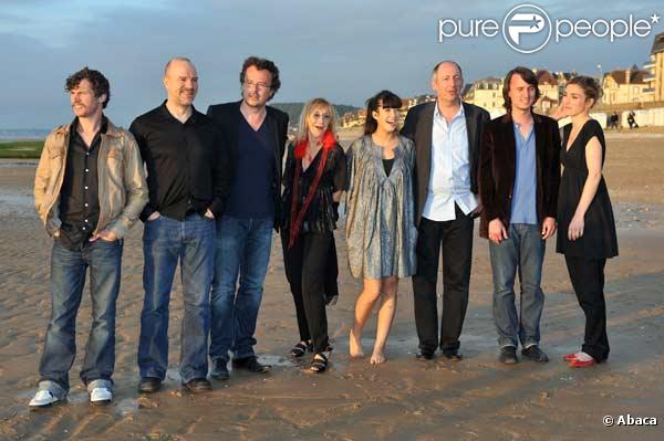  Nicolas Giraud, Aurelien Recoing, Francois Kraus, Marie Anne Chazel, Melanie Doutey,Sam Karmann, Jerome Bonnel, Julie Gayet  au Festival de Cabourg