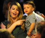 Barbara Berlusconi et son fils Alessandro 