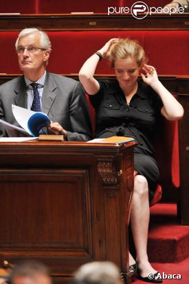 Michel Barnier et Nathalie Kosciusko-Morizet à l'Assemblée Nationale le 16 juin 2009