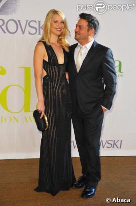 Claire Danes et le créateur Narciso Rodriguez 