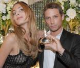 La très belle Nora Arnezeder et Ora Ito, lors du lancement du parfum de Guerlain - Idylle - dont elle est l'égérie, le 17 juin 2009, à Paris !