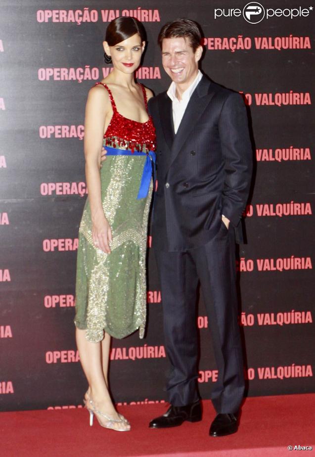 Tom Cruise et sa femme Katie Holmes ! 