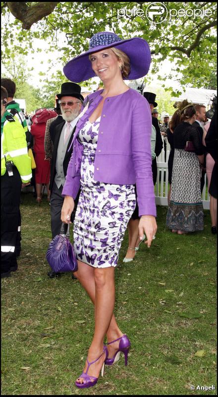 Penny Lancaster à Ascot. 18/06/09 