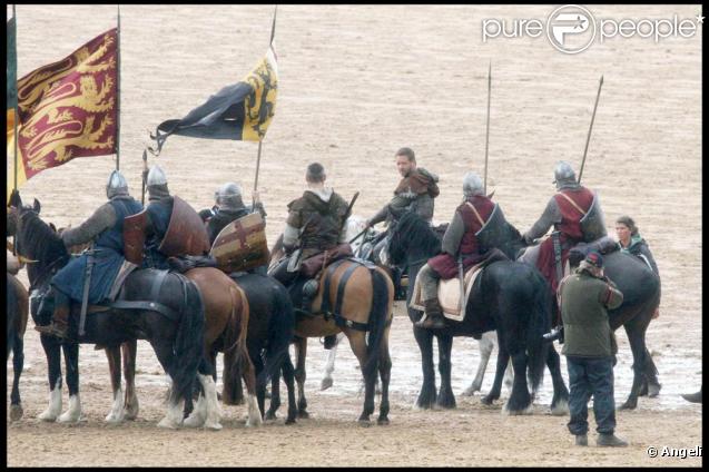 Russell Crowe sur le tournage du nouveau 