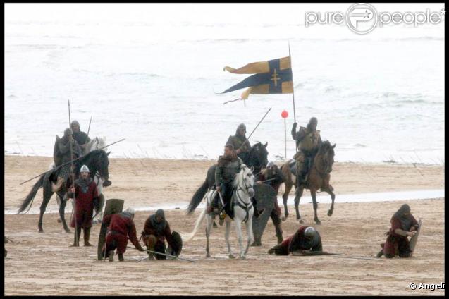 Russell Crowe sur le tournage du nouveau 