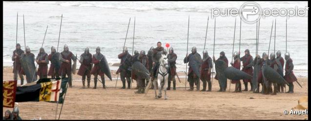 Russell Crowe sur le tournage du nouveau 