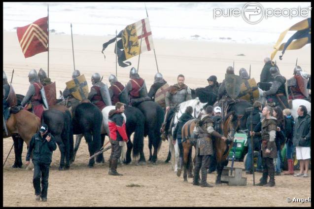 Russell Crowe sur le tournage du nouveau 