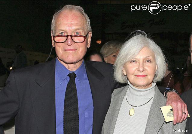 Paul Newman et sa femme Joanne Woodward