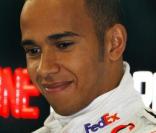 Lewis Hamilton, durant les essais du Grand Prix de Silverstone, en Angleterre, le 19 juin 2009 !