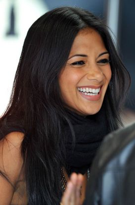 Nicole Scherzinger soutient son Lewis Hamilton de boyfriend, durant les essais du Grand Prix de Silverstone, en Angleterre, le 19 juin 2009 !