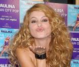 Paulina Rubio lors de la promotion de son nouvel album Gran City Pop le 22 juin 2009 à Madrid