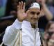 Le boss Roger Federer de retour dans son jardin... s'impose devant sa femme très ronde !