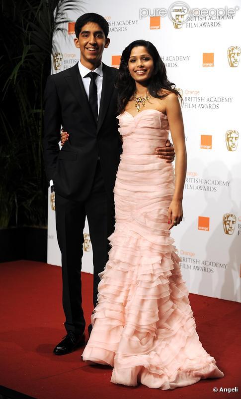 Dev Patel et Freida Pinto