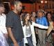 Eva Longoria et Tony Parker recontre la troupe de flamenco, après le spectacle  