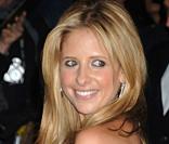 Sarah Michelle Gellar à son arrivée d'un célèbre talk-show américain