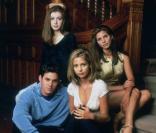 Une partie du casting de la série Buffy contre les vampires