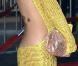 Un classique de Bai Ling : la robe décolletée jusqu"aux mollets... 