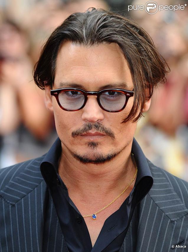 Johnny Depp, lors de l'avant-première anglaise de 