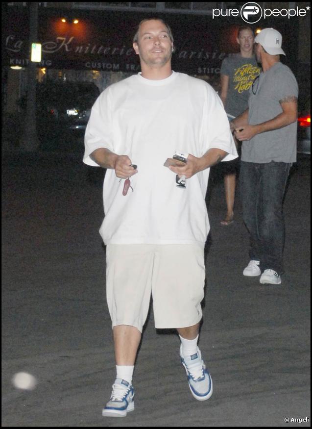 Kevin Federline à Los Angeles, hier