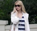 Claudia Schiffer à Londres, le 3 juillet 2009