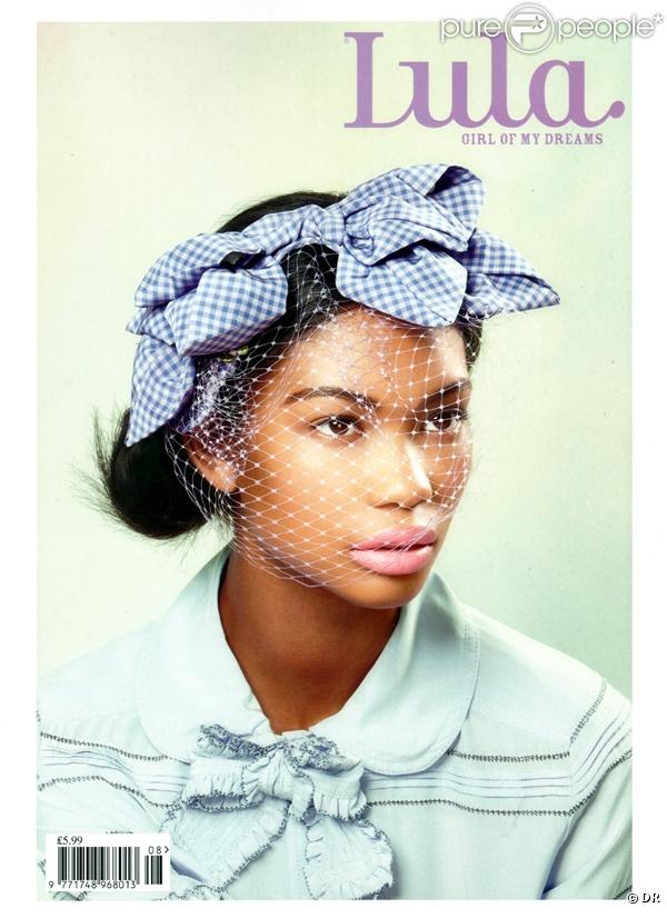 Chanel Iman en couverture de Lula 