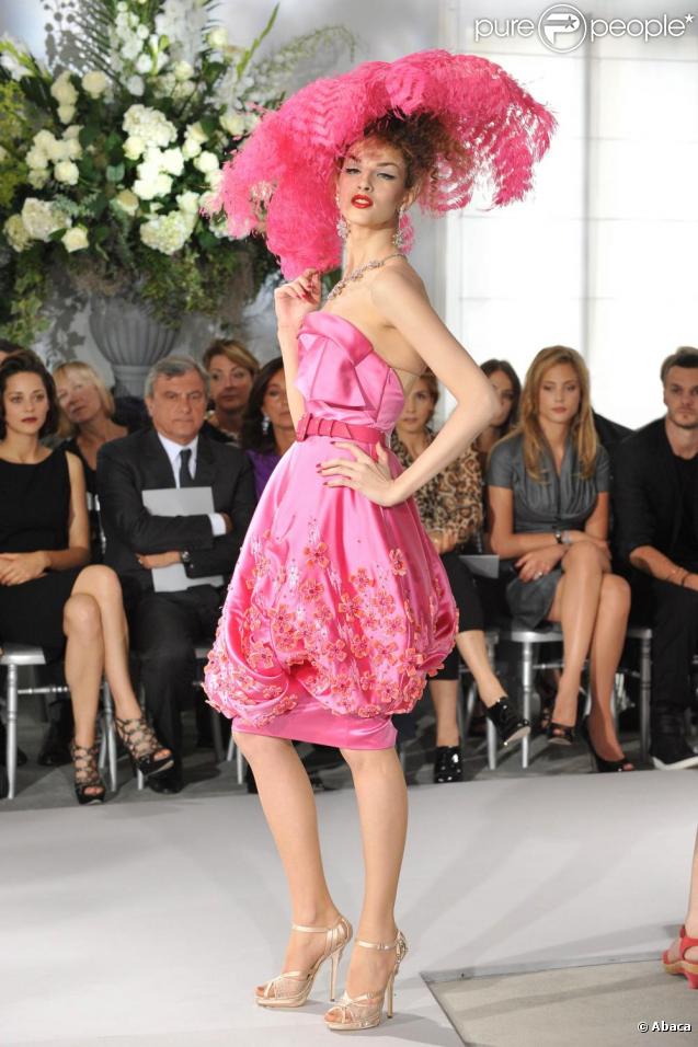 Présentation de la collection Dior automne-hiver 2009/2010
