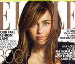 Miley Cyrus en couverture de  Elle  US pour le mois d'août !