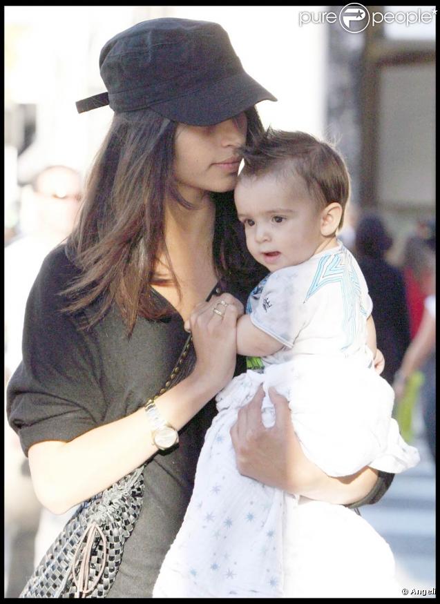 Camilla Alves et son fils Levi